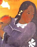 Paul Gaugin - Ragazza con mango